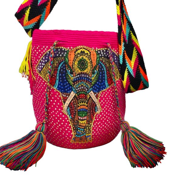 Colorful Embroidered Women's Bag - Picture 2 of 16